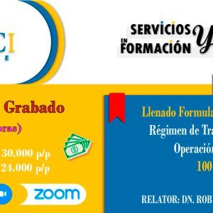 OR. AT 2026 – LLENADO F-22  –  RÉGIMEN 14 D Nº 8 – DE TRANSPARENCIA  –  100% PRÁCTICO