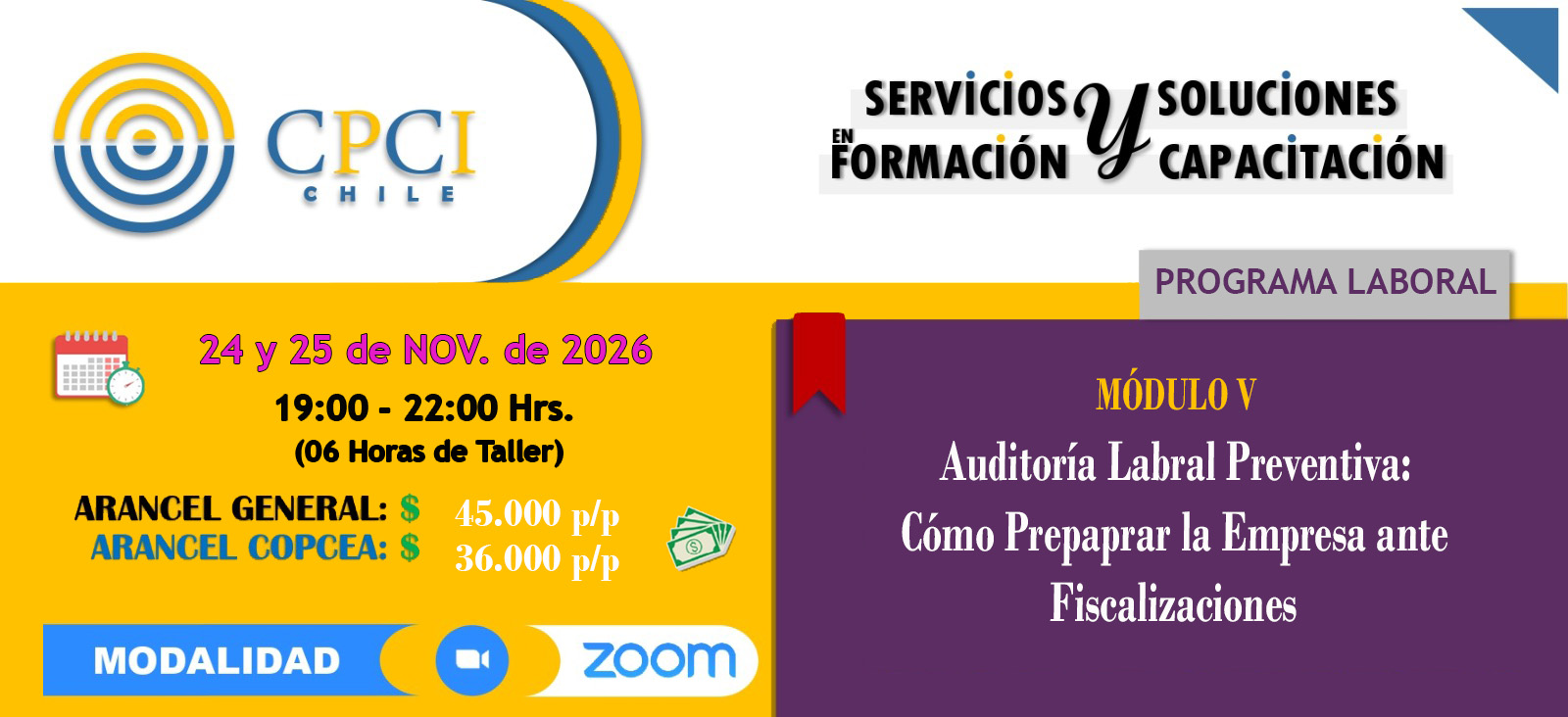 Programa Laboral 2026 – Auditoría Laboral Preventiva